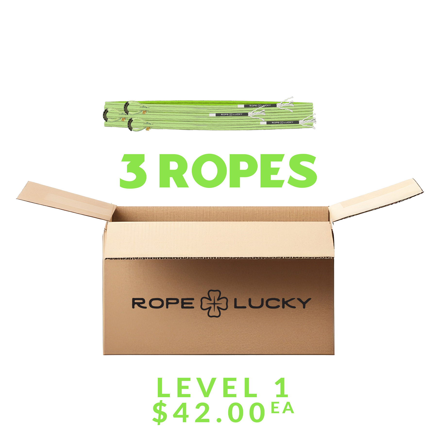 Rope Lucky Heel Rope - Green