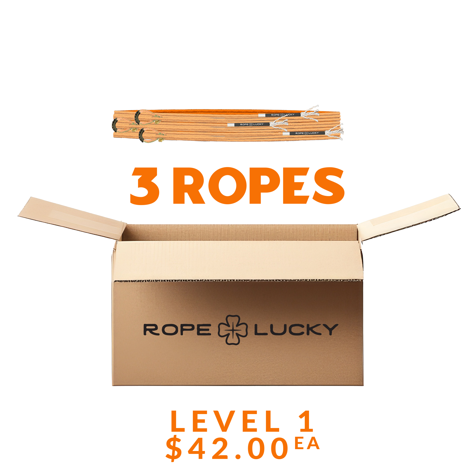 Rope Lucky Head Rope - Orange