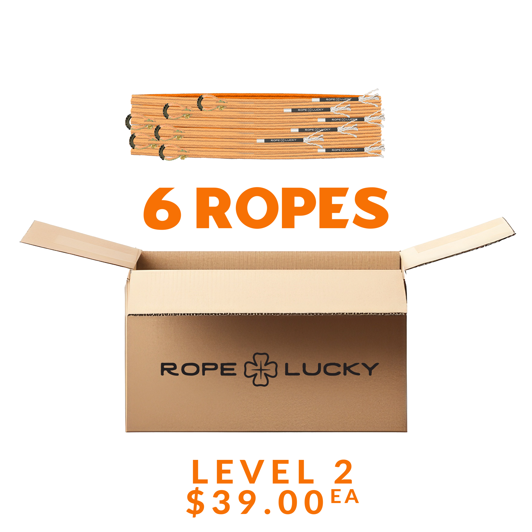 Rope Lucky Head Rope - Orange