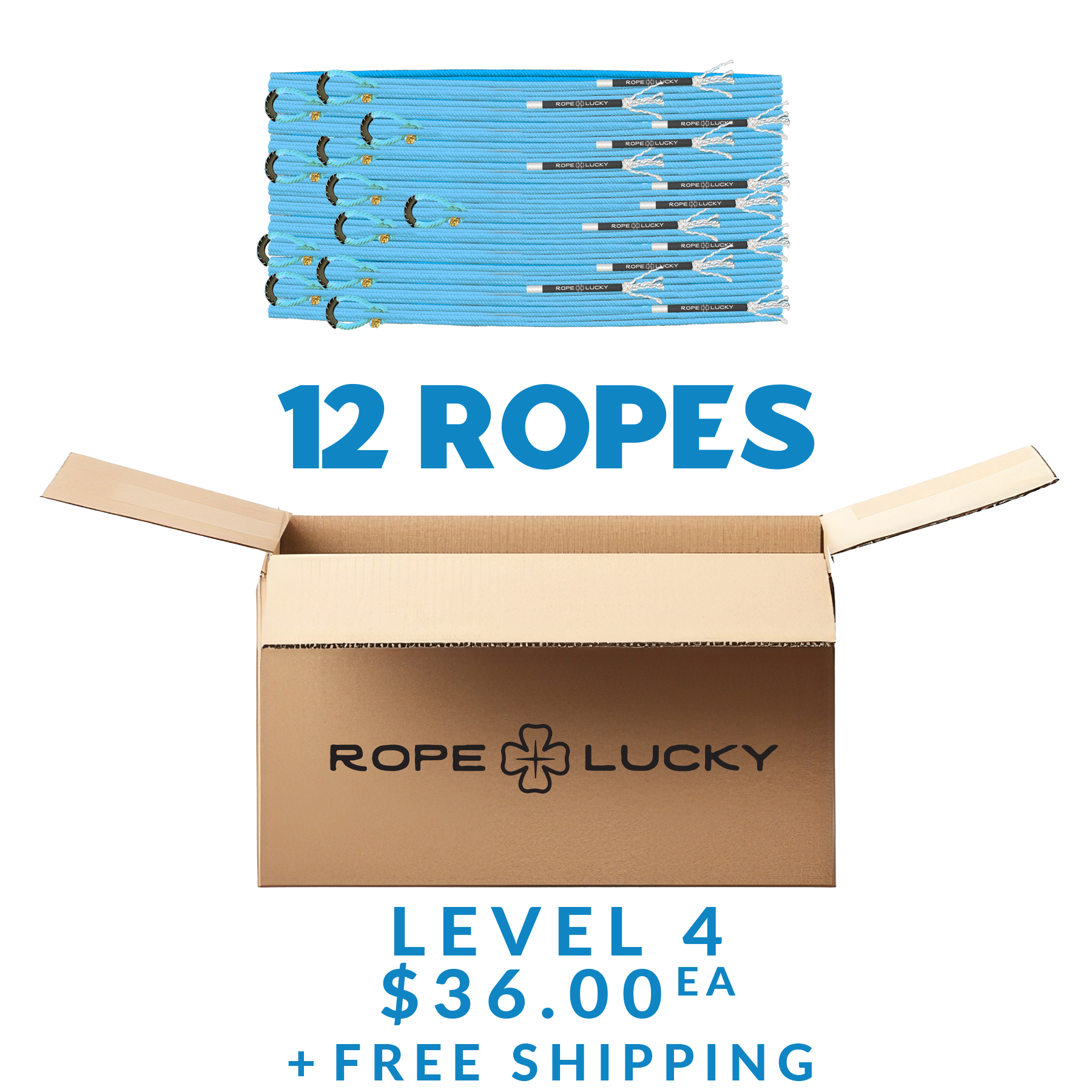 Rope Lucky Heel Rope - Blue