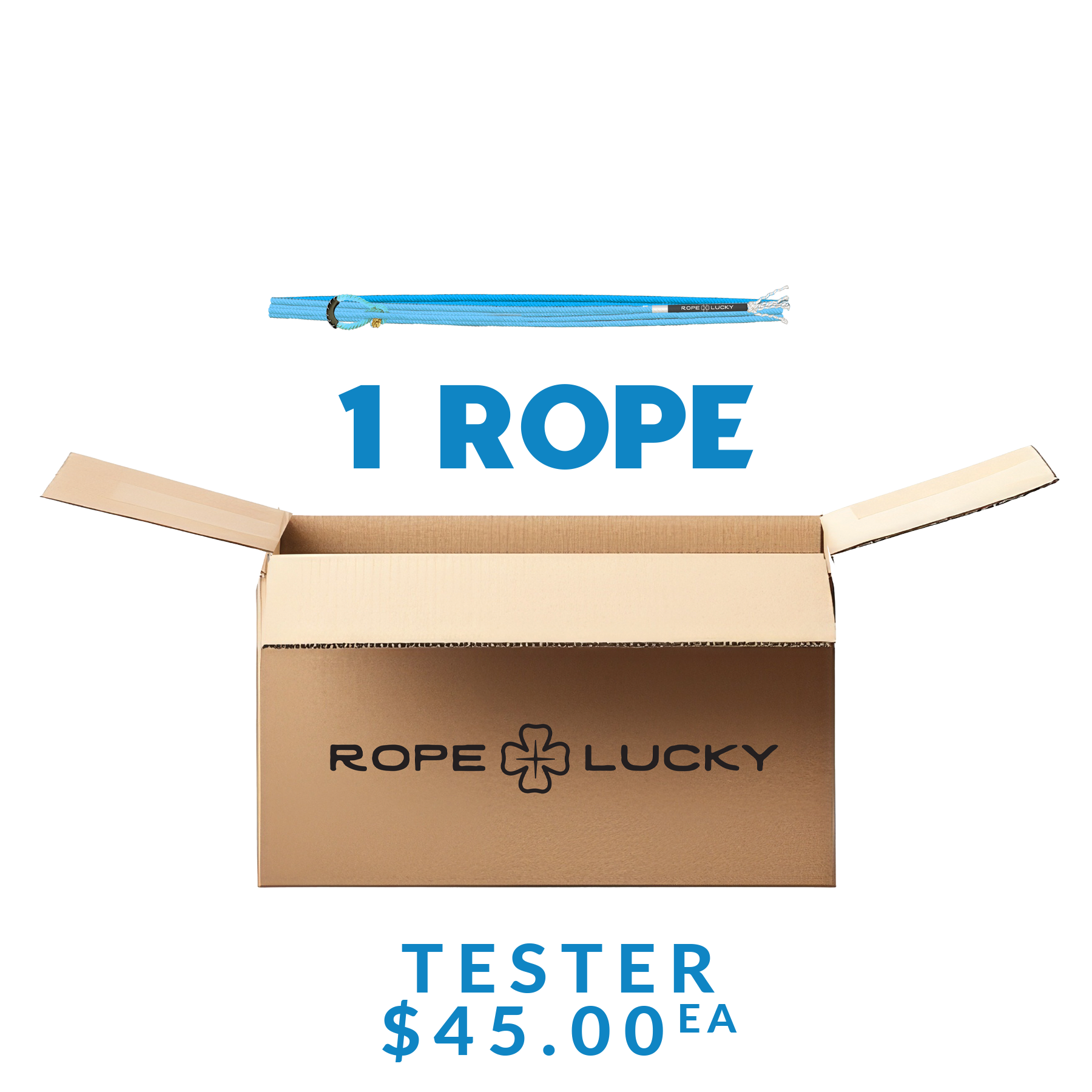 Rope Lucky Heel Rope - Blue