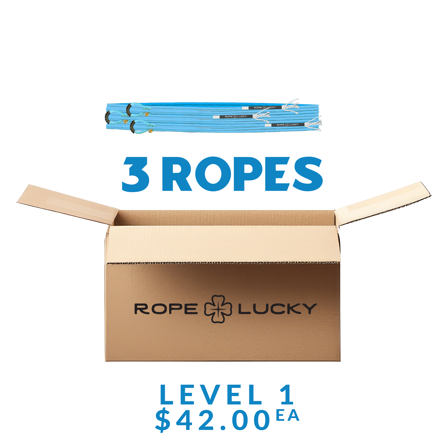 Rope Lucky Heel Rope - Blue