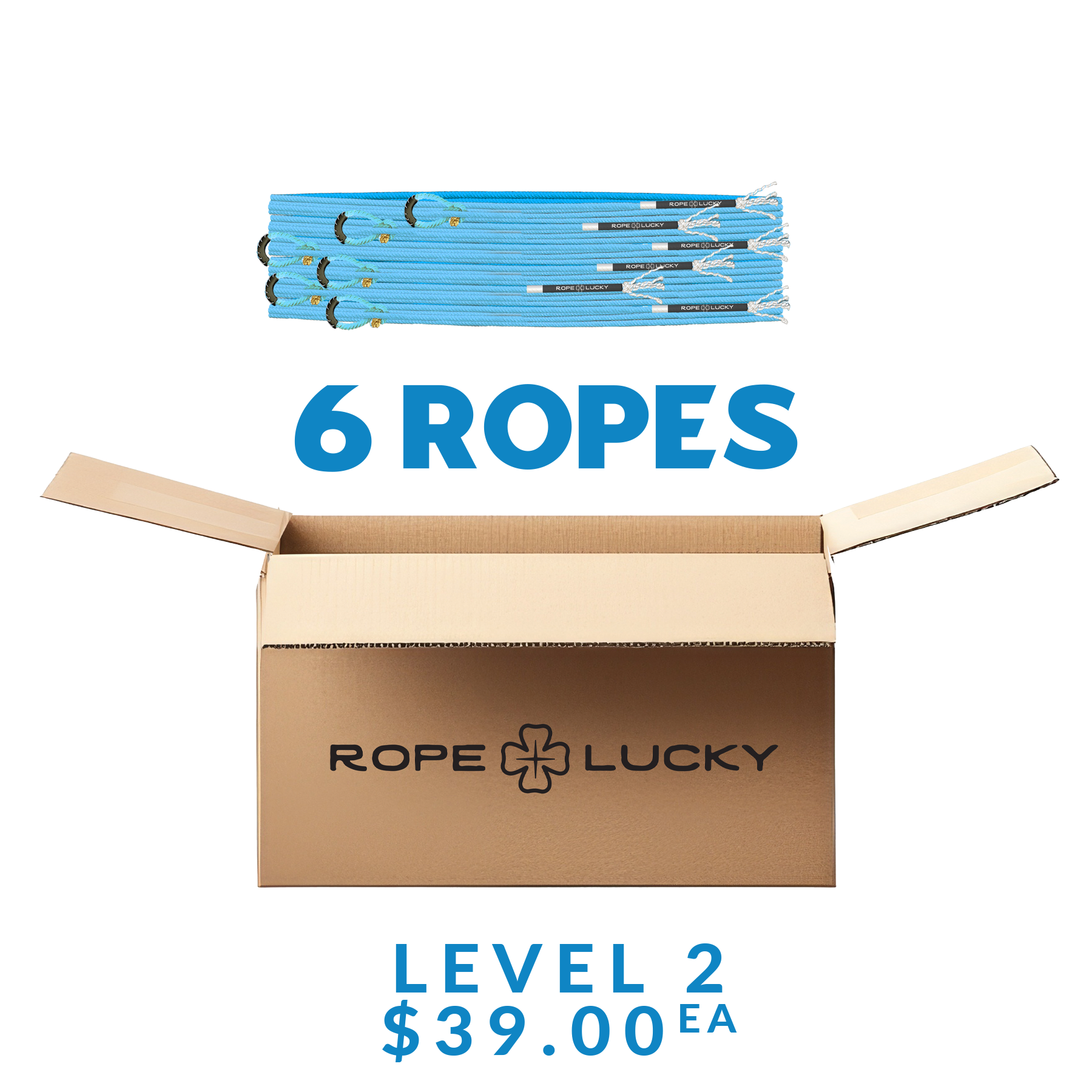 Rope Lucky Heel Rope - Blue
