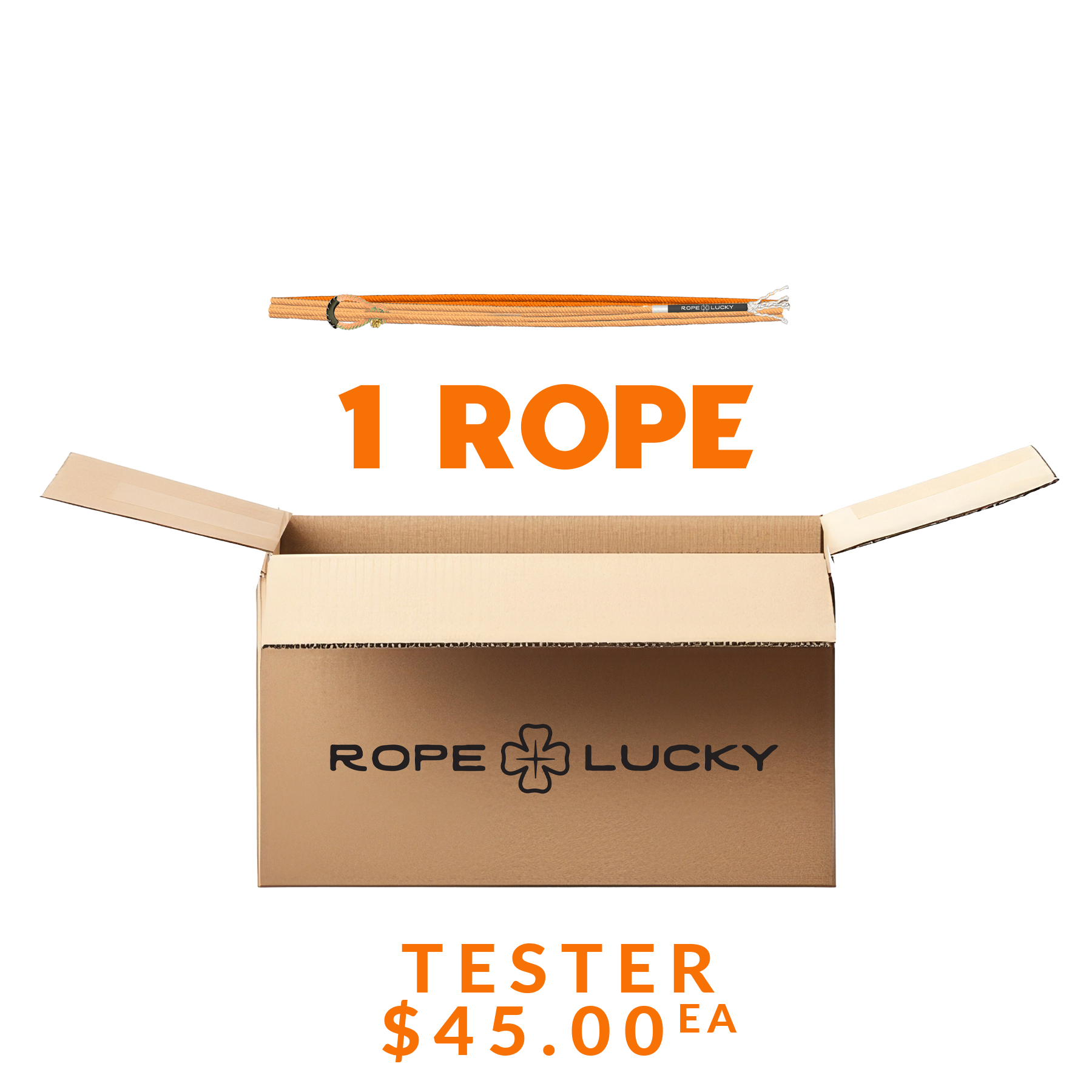 Rope Lucky Head Rope - Orange