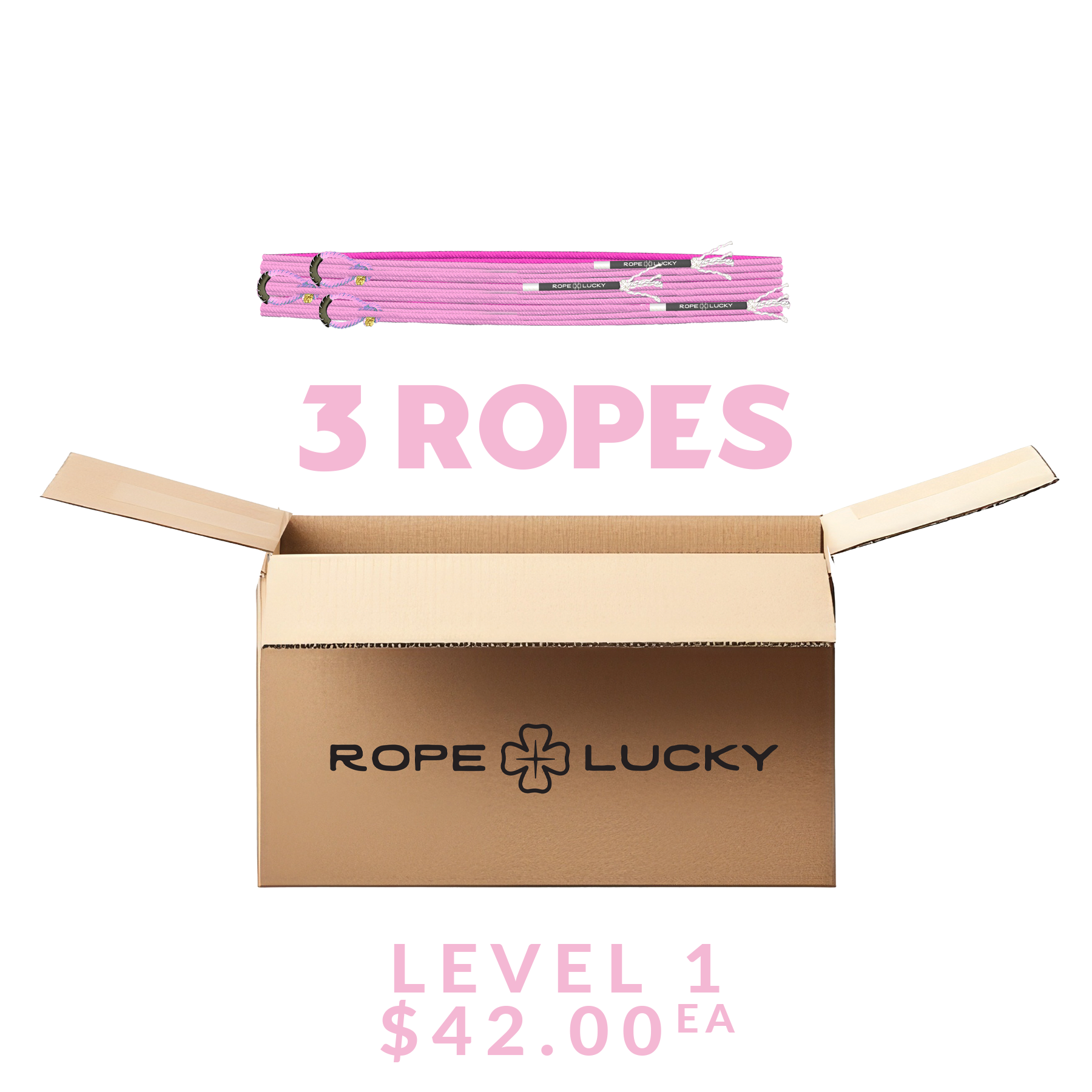 Rope Lucky Head Rope - Pink