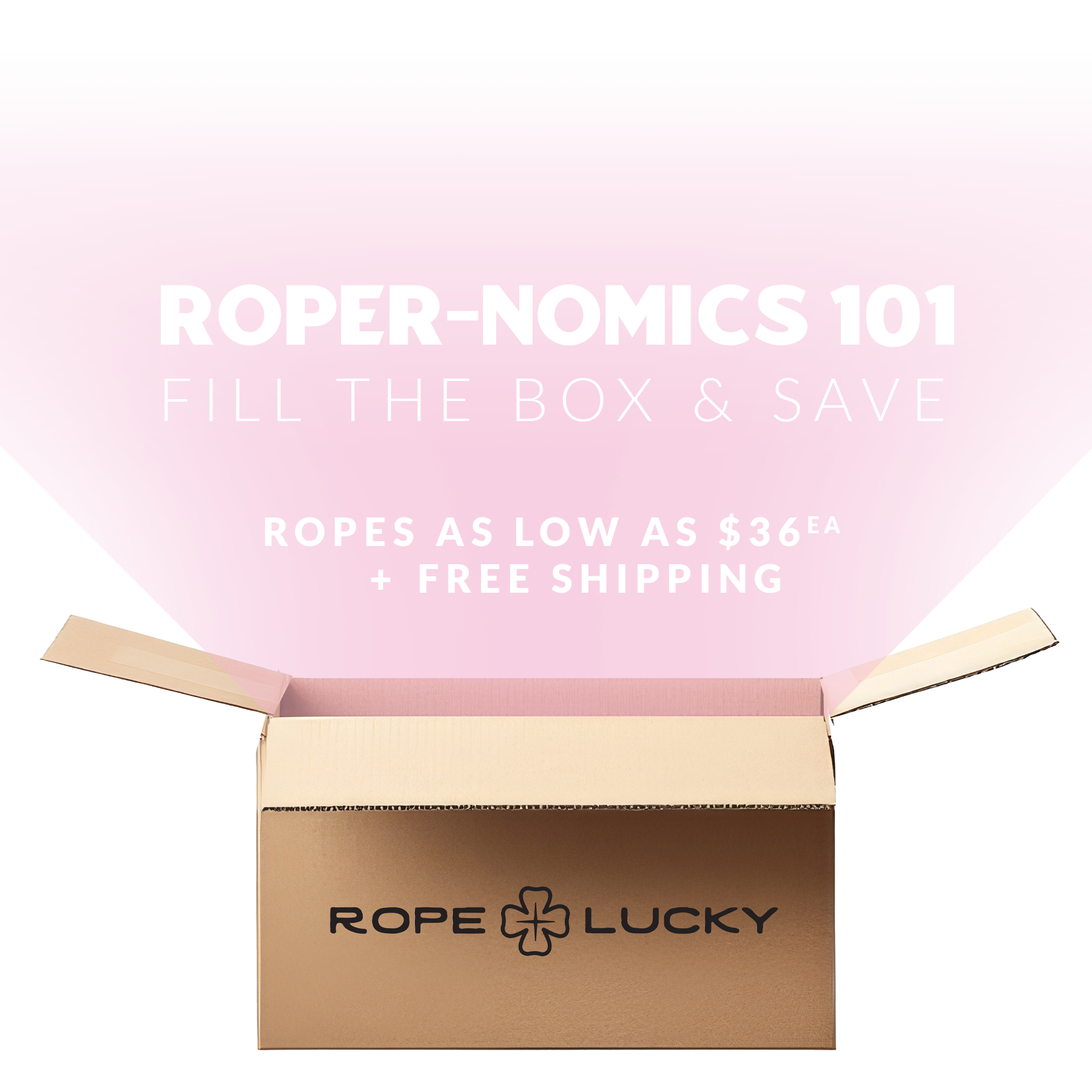 Rope Lucky Head Rope - Pink