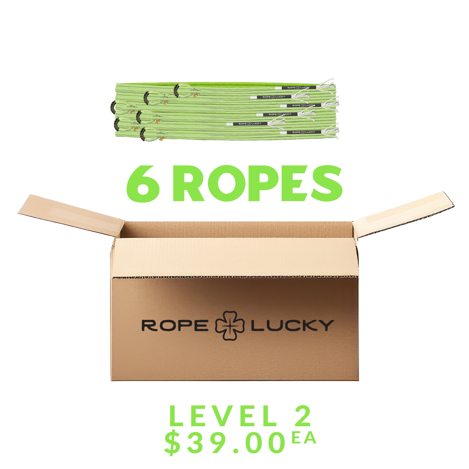 Rope Lucky Heel Rope - Green