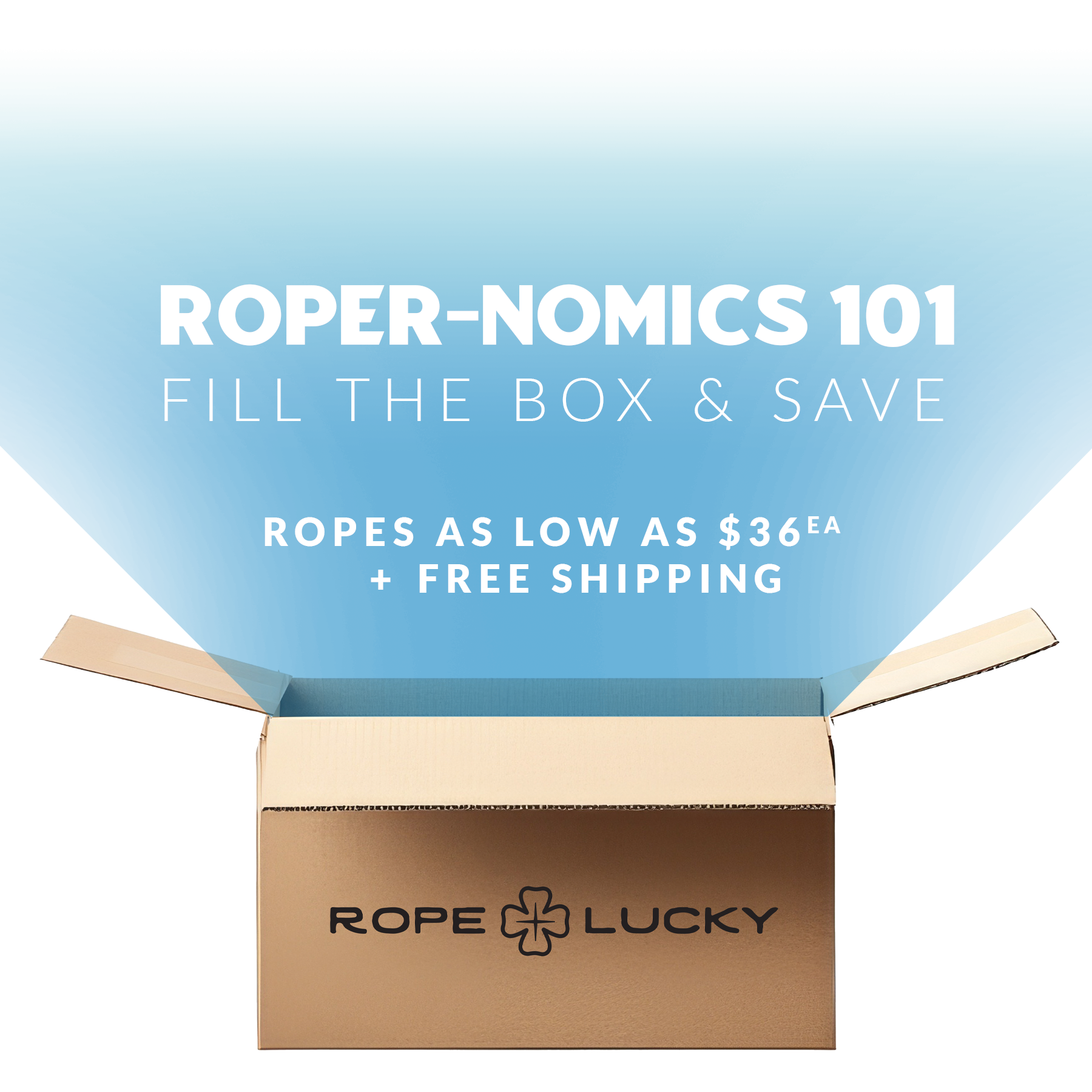 Rope Lucky Heel Rope - Blue