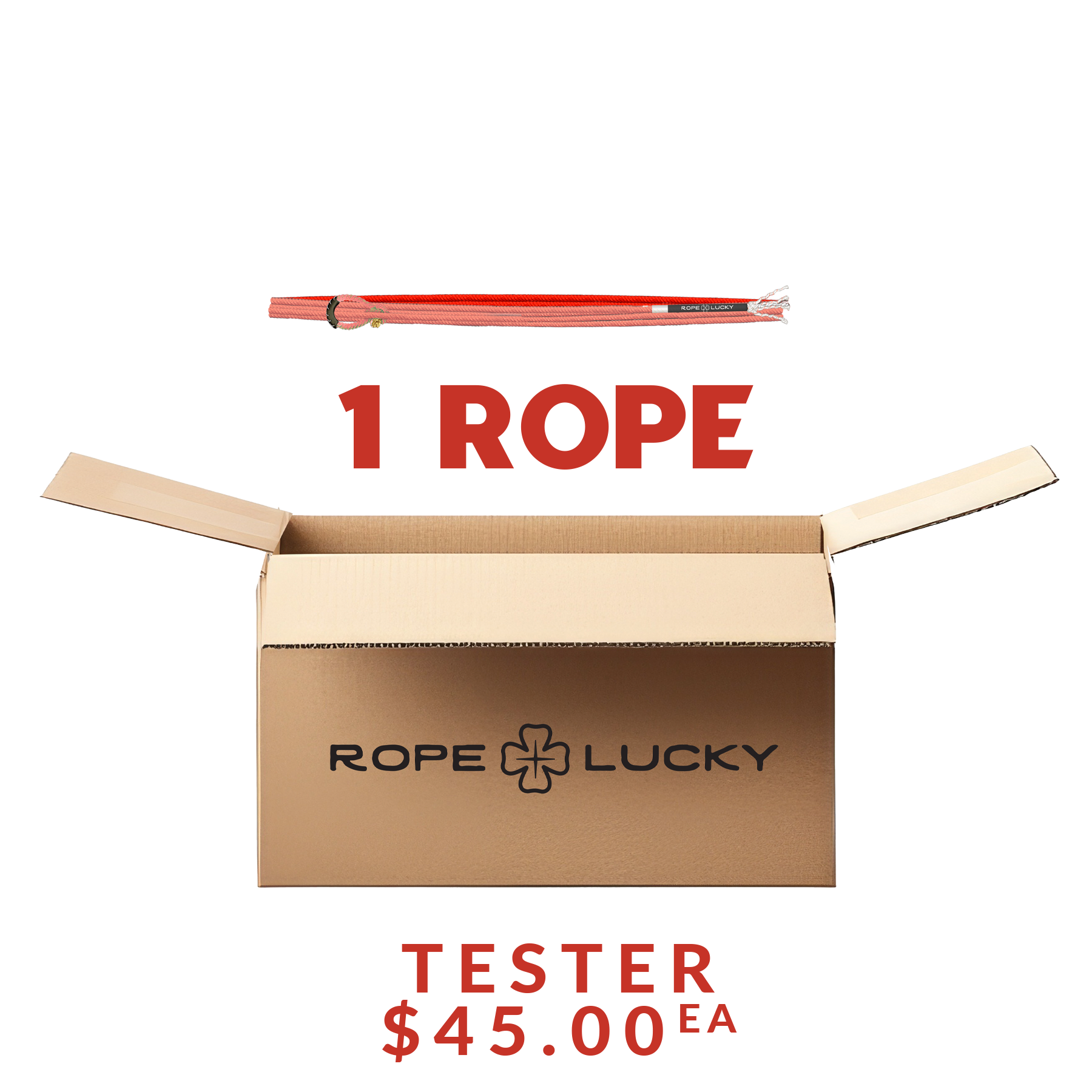 Rope Lucky Head Rope - Red