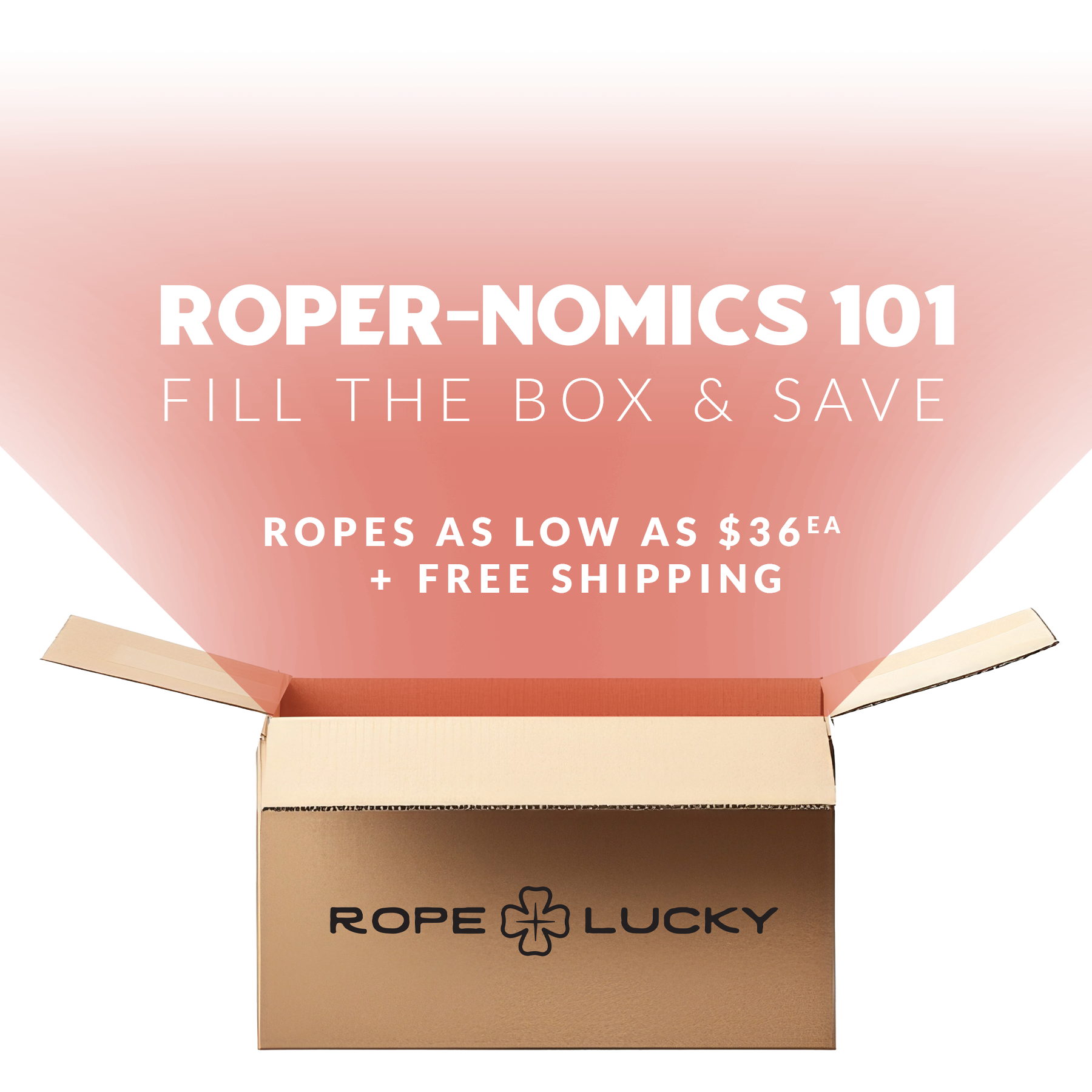 Rope Lucky Head Rope - Red
