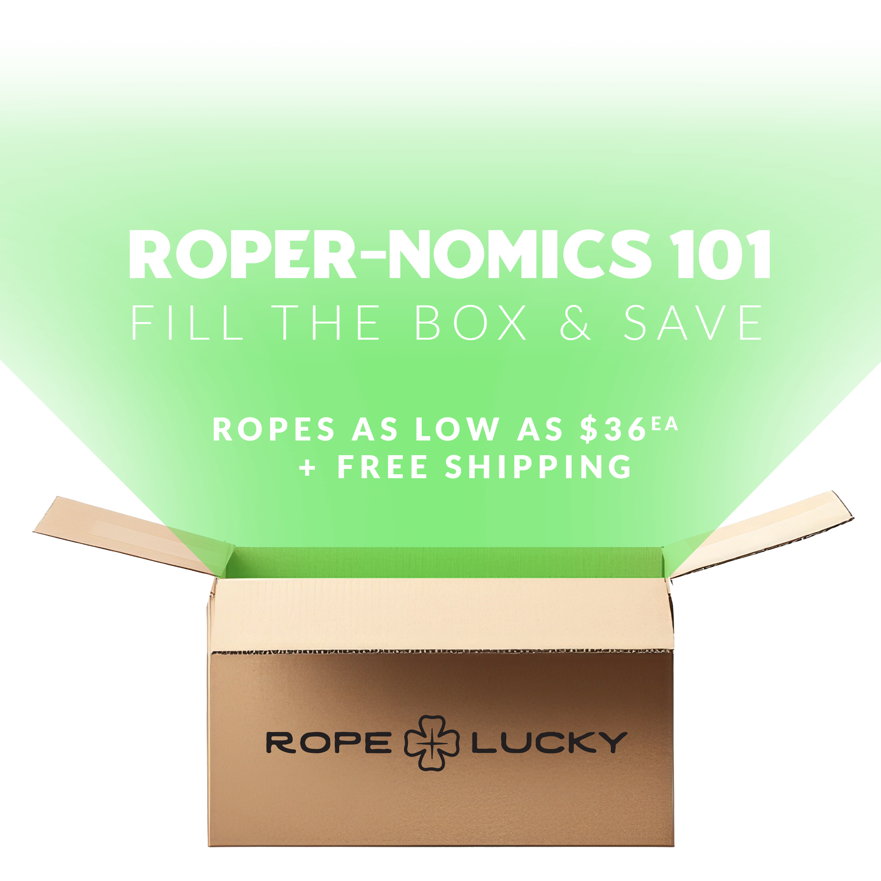 Rope Lucky Head Rope - Green