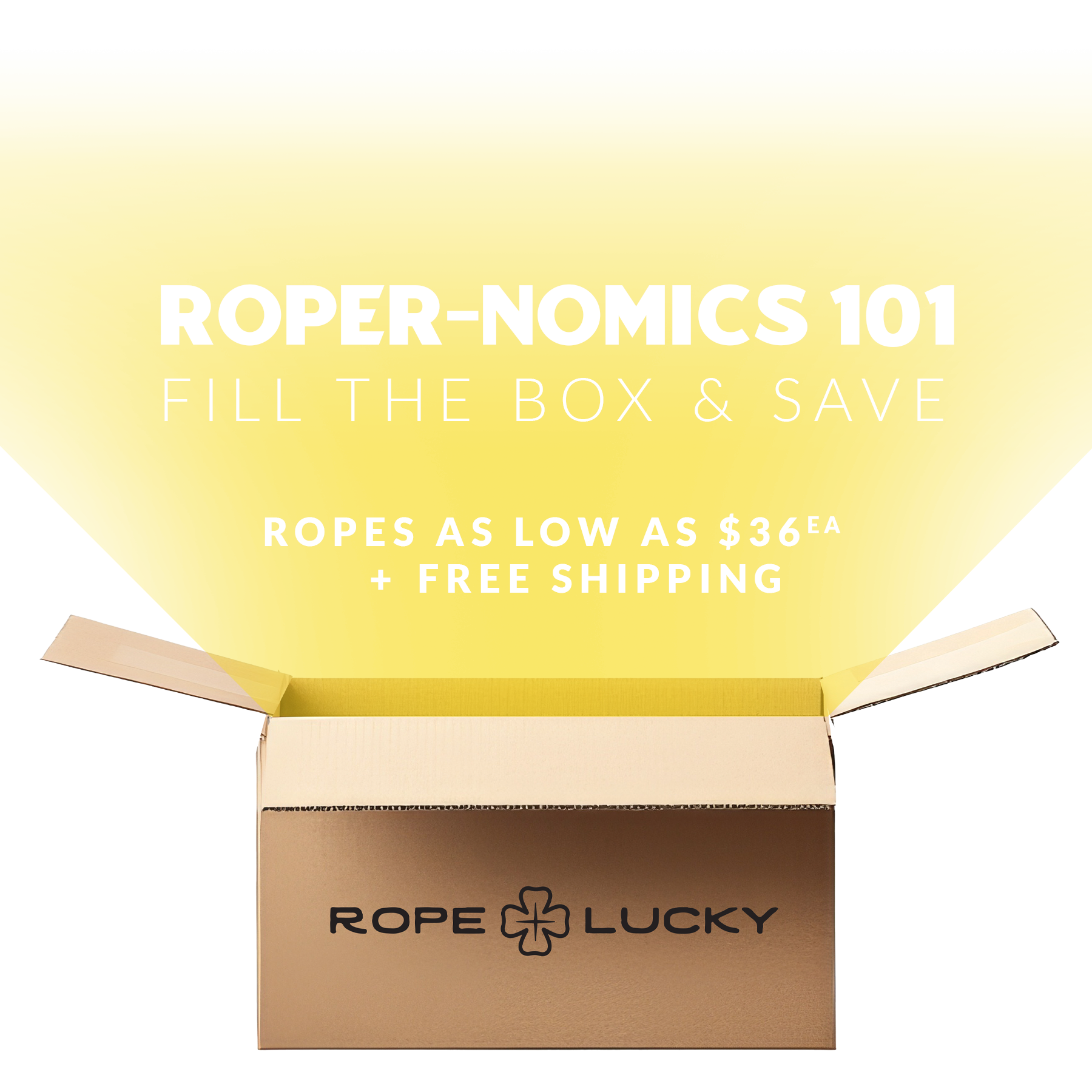 Rope Lucky Head Rope - Yellow